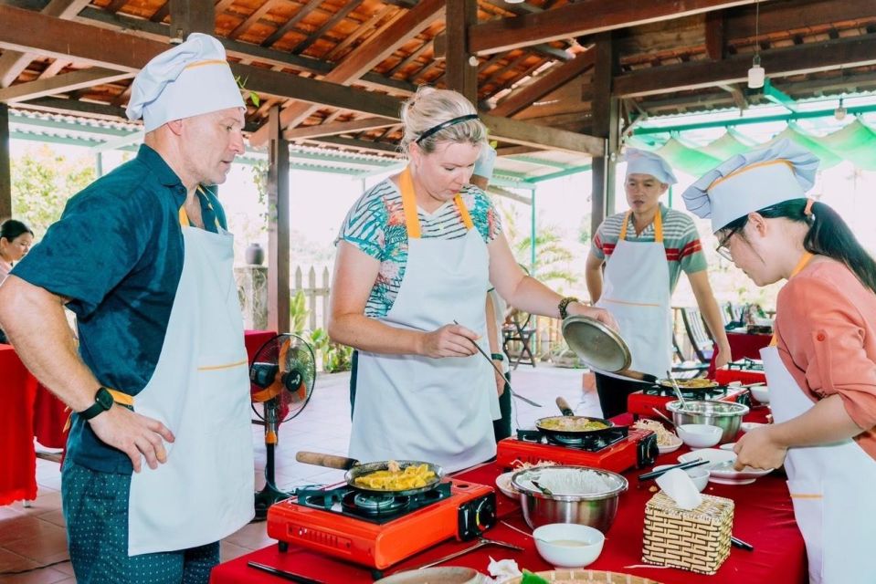 Vegetarian Cooking Class & Basket Boat From Hoi An/Da Nang - Itinerary Highlights