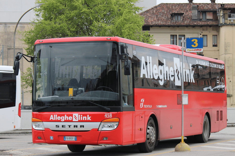 Venice: Reach Caprile With 2-In-1 Train+Bus Alleghe LINK - Ticket Information