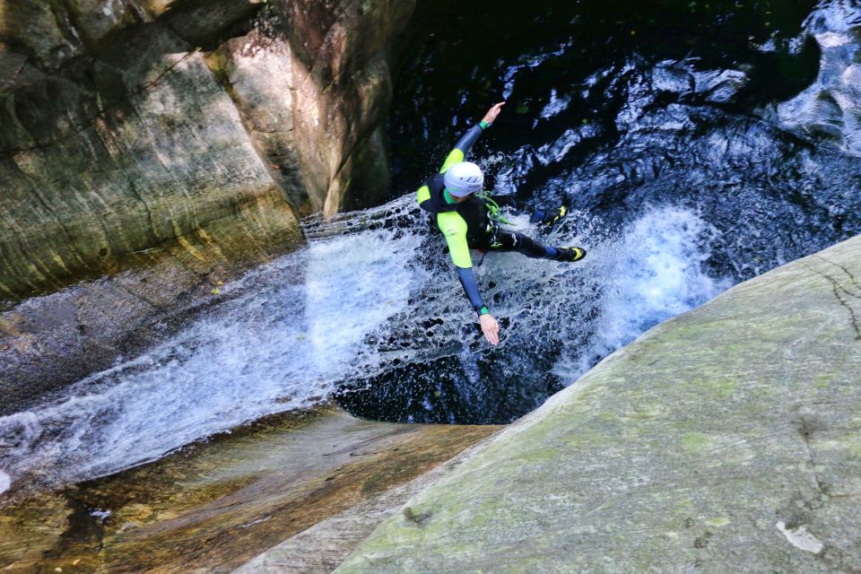 Verzasca Valley: 4-Hour Canyoning in Corippo - Detailed Itinerary