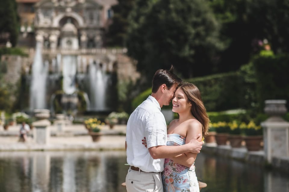 Villa Deste Magic, Enchanting Photoshoot in Tivoli - Booking Information