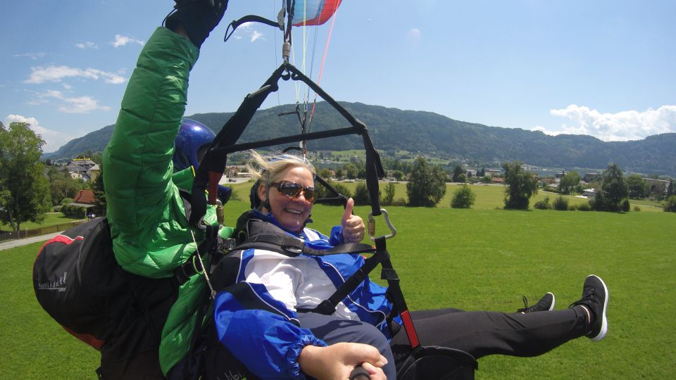 Villach/Ossiachersee: Paragliding Panorama Tandem Flight - Flight Experience Details