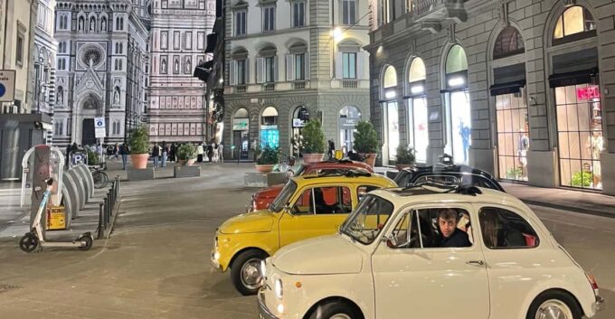 Vintage 500 Night Cruise in Florence, 20:30-22 - Frequently Asked Questions