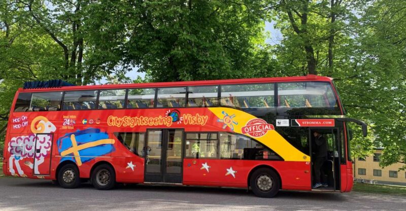 Visby: Hop-On Hop-Off Bus Tour - Key Attractions on the Route