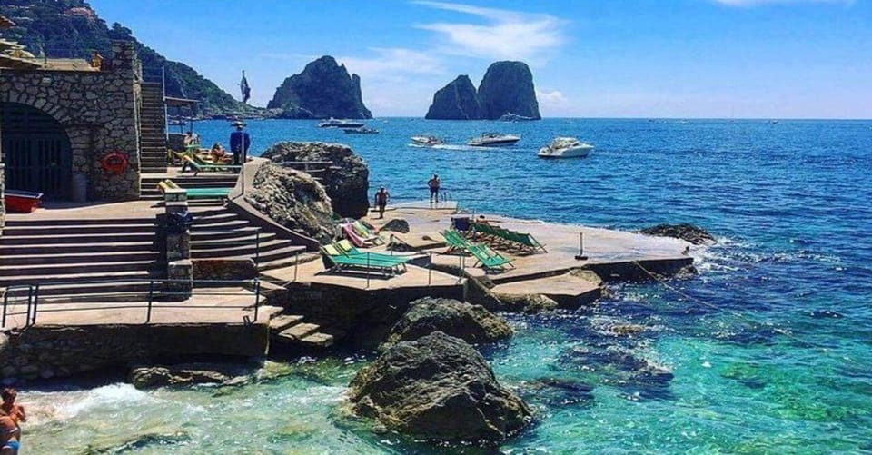 Voucher Capri Island Day Trip With Hydrofoil and Boat Tour - Booking Details