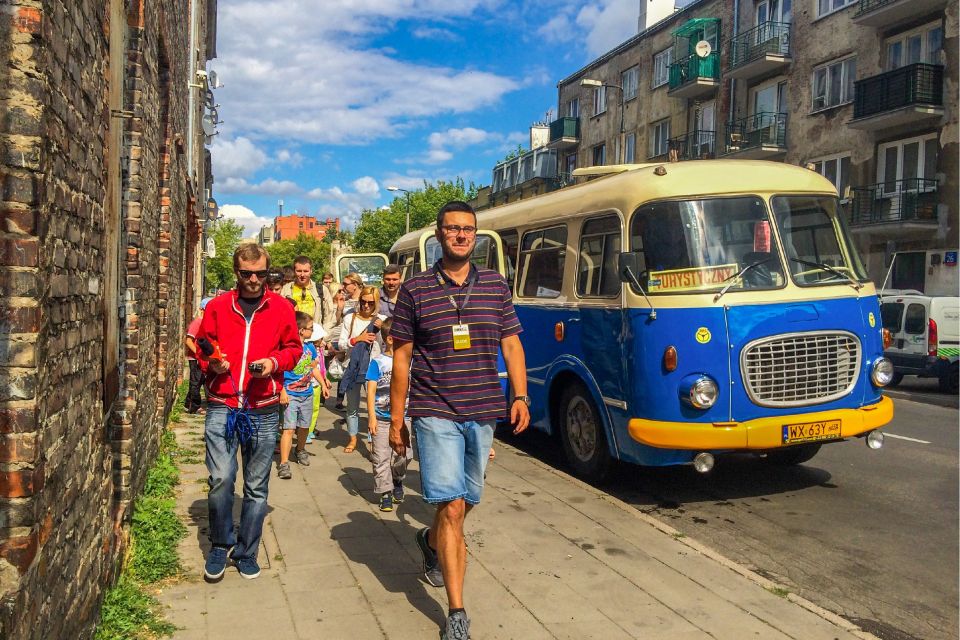 Warsaw: 2.5-Hour Dark Side - Praga District by a Retro Bus - Highlights of Praga District