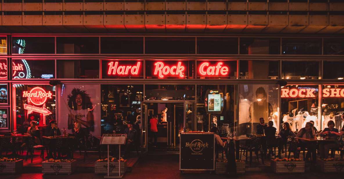 Warsaw: Lunch or Dinner at Hard Rock Cafe With Skip-The-Line - Menu Highlights