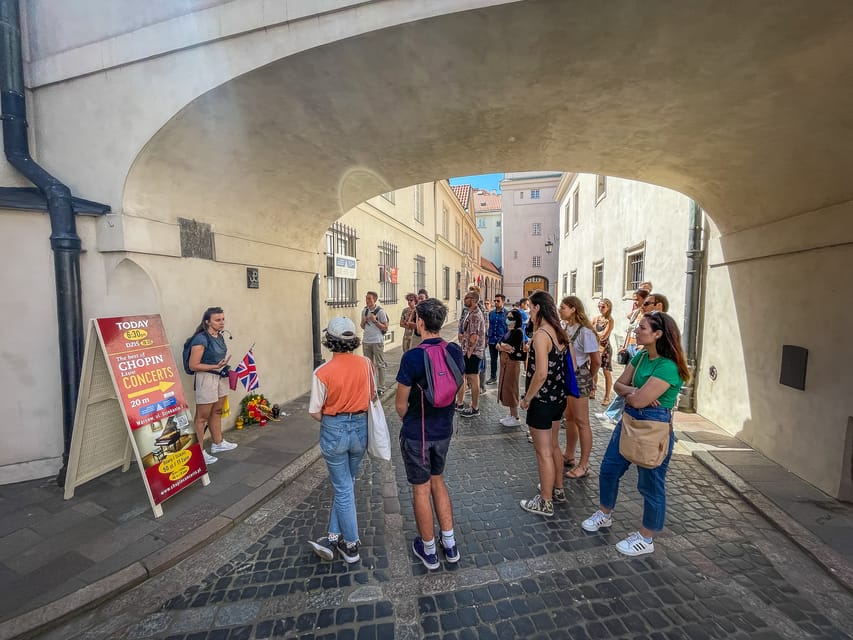 Warsaw Old Town - Tour in Polish - Key Locations Visited