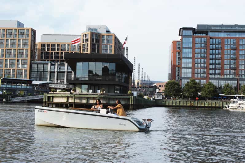 Washington Dc: Navy Yard Self-Driven Boat Tour With Map - Key Points