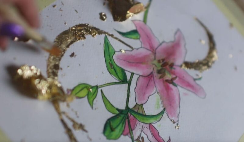 Watercolor Painting With Gold Leaf Workshop - Learning Objectives