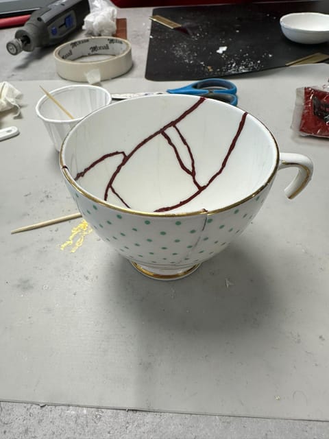 Workshop: Simplified Kintsugi Art in French - Booking Information