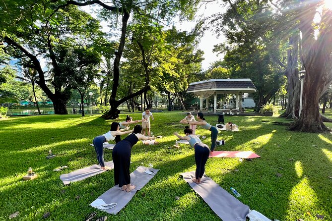 Yoga in the Park Thailand - Class Structure and Activities