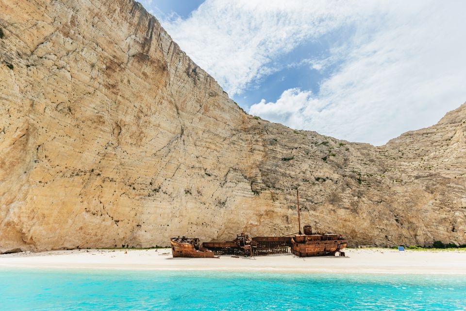 Zakinthos: Shipwreck Beach and Blue Caves Land and Sea Tour - Itinerary Highlights