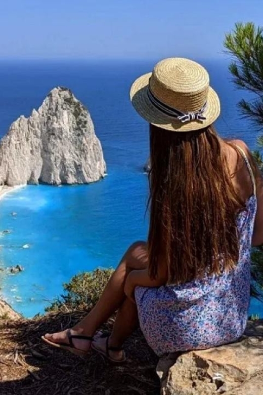 Zakynthos Private Tour Myzithres Beach Viewpoint Keri Caves - Itinerary Highlights