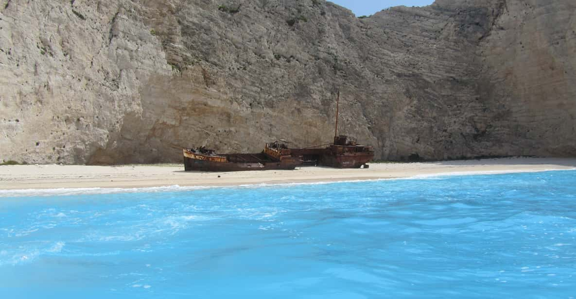 Zakynthos Shipwreck Beach by Land & Sea + Blue Caves + Xigia - Tour Inclusions and Logistics