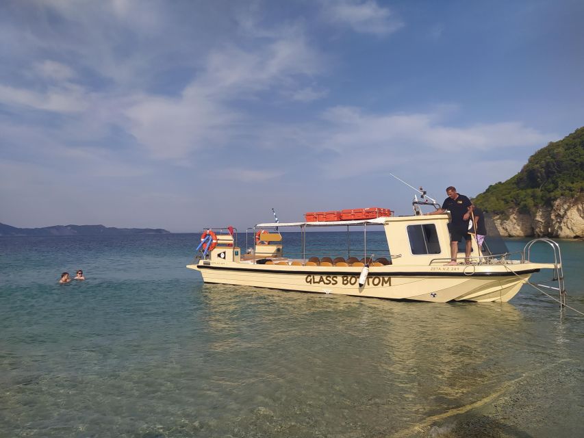 Zakynthos: Sunset Cruise to Myzithres With Wine - Itinerary and Stops