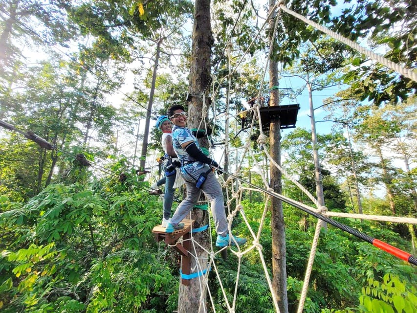 Zipline Krabi Adventure & Canopy TreeTop Walk - Canopy Walkway and Challenges