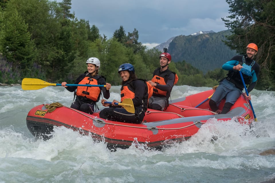 Zuoz: River Rafting for Families in the Engadin - Tour Duration and Rivers