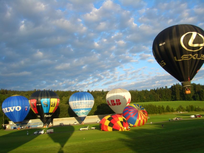 Zurich: Private Hot Air Balloon Ride & Champagne - Ride Duration and Pricing