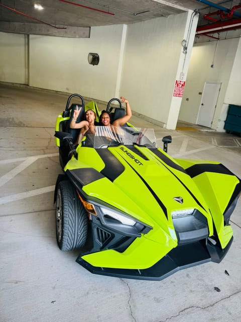 1 Hour 30 Minutes Slingshot Rental in Miami - Vehicle Specifications