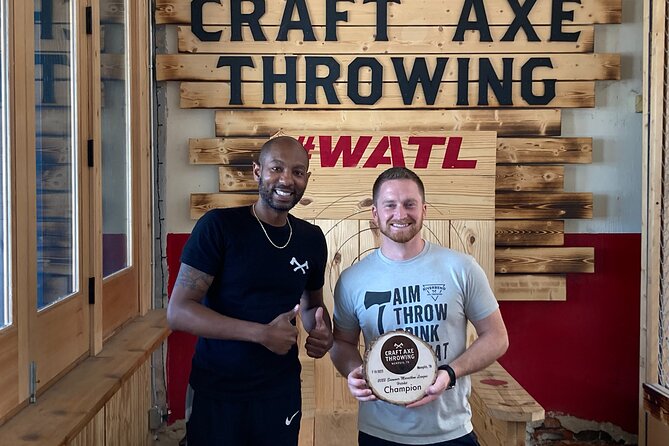 1 Hour Axe Throwing in Memphis - On-Site Amenities and Refreshments