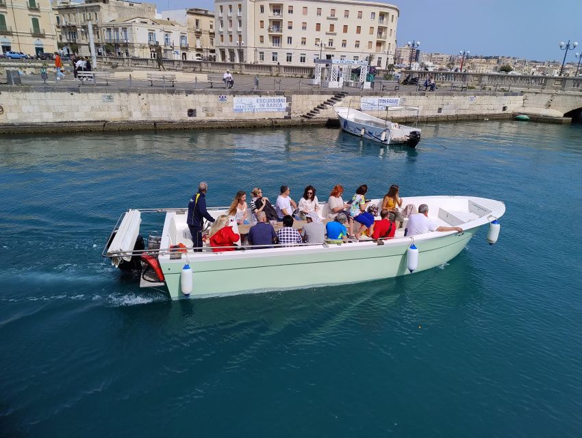 1-Hour Boat Tour of Ortigia, Sea Caves With Swimming Stop - Swimming and Relaxation Options