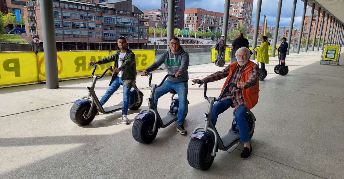 2 Hours Hamburg E-scooter Tour - Inclusion Details