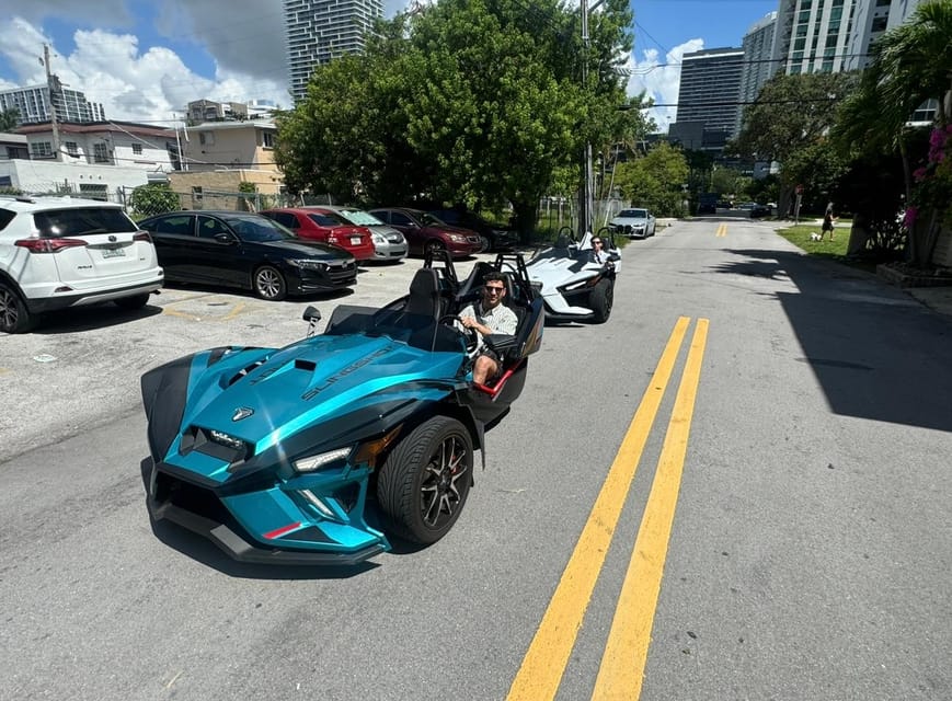 2 Hours Slingshot Rental Miami - We The Best !! - Three-Wheeled Slingshot Vehicles