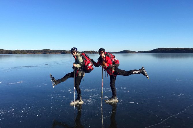 A Day on the Ice in Stockholm - Meeting and Departure