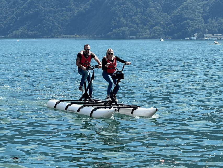 A Water Bike Adventure on Lake Como - Booking Information