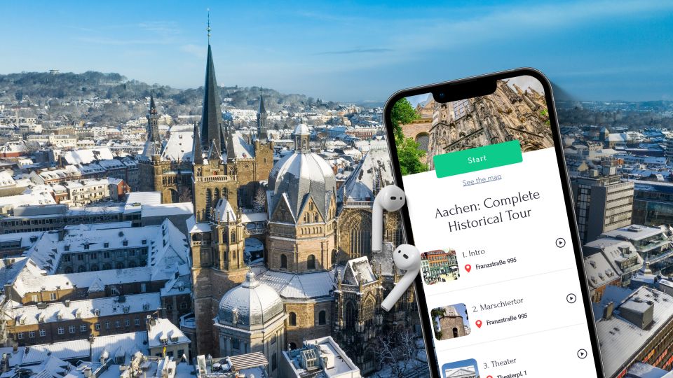 Aachen: English Self-Guided Audio Tour on Your Phone - Experience Features