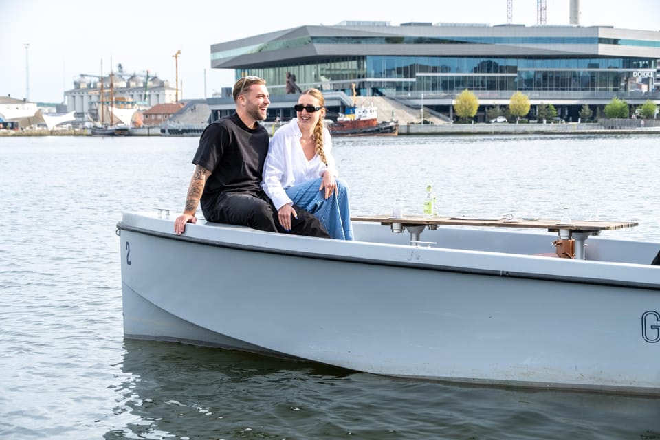 Aarhus: 1 or 1,5 Hour Boat Rental - No License Required - No License Needed