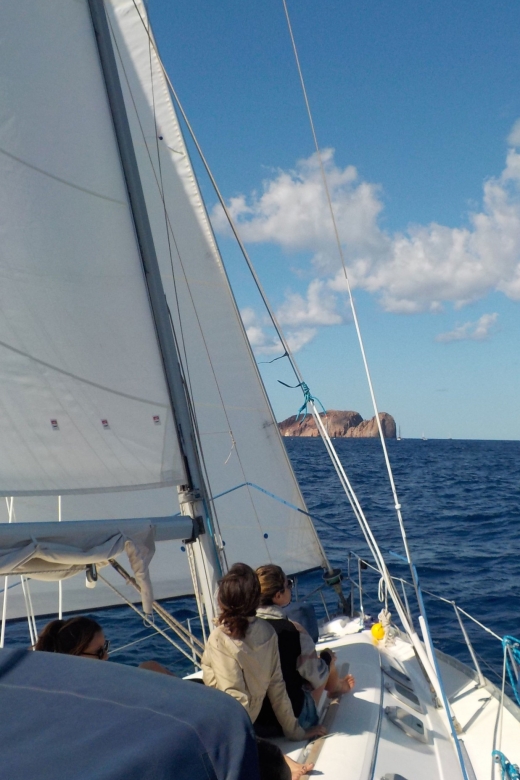 Adamantas: Milos Sightseeing Sailboat Cruise - Onboard Experience