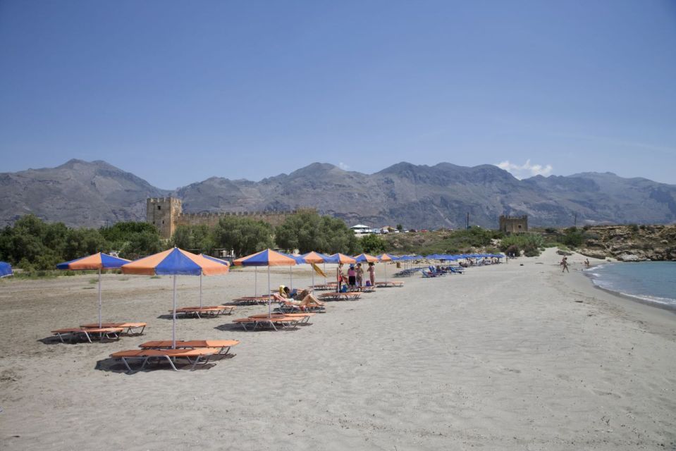 Agia Galini/Matala: Imbros Gorge & Frangokastelo Day Tour - Relaxation at Frangokastello