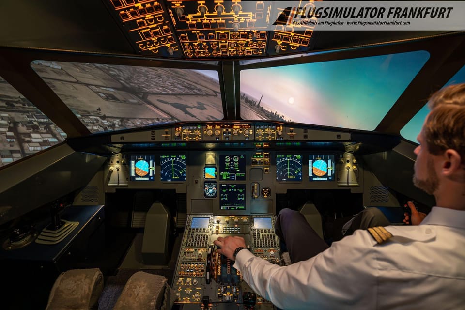 Airbus A320 AND Motion 4D Flight Simulator Frankfurt Airport - Instruction and Briefing