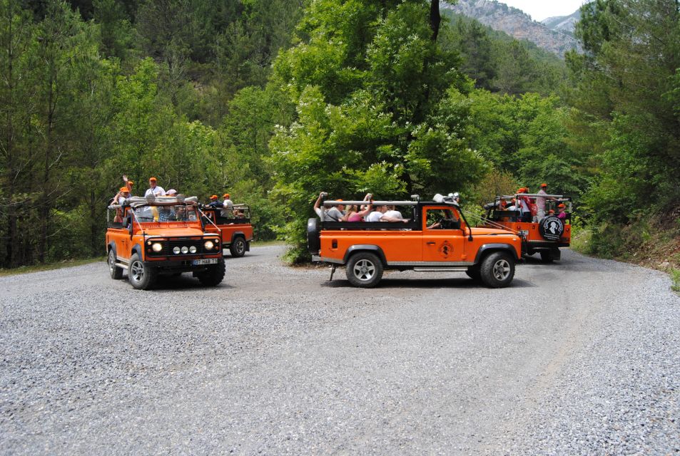 Alanya 4WD Night Safari - Tour Itinerary