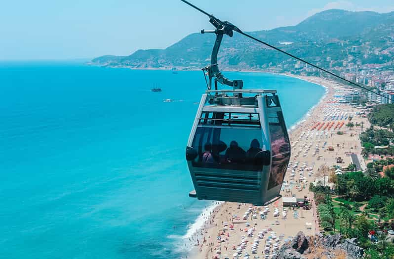 Alanya: City Tour With Cable Car, Boat Cruise & Dimcay Lunch - Cable Car Experience