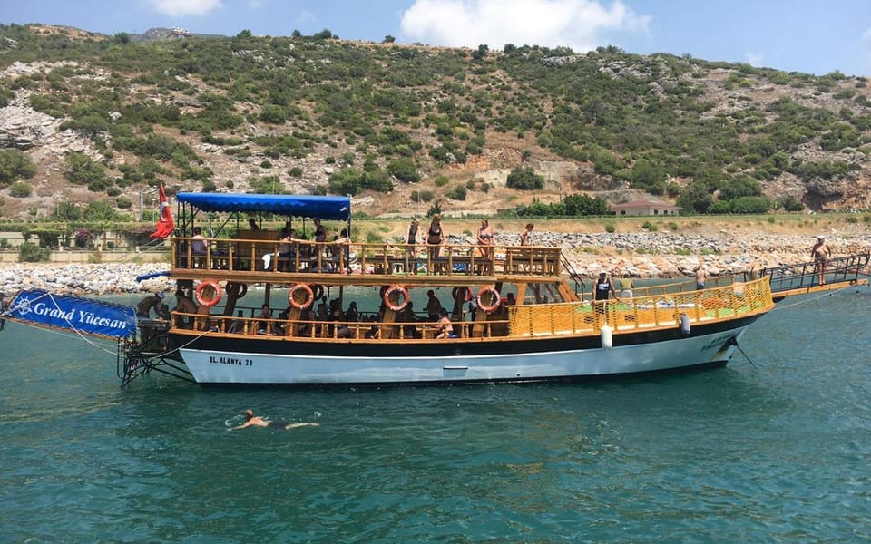 Alanya Relaxing Family Boat Tour Without Foam And Loud Music - Highlights of the Experience