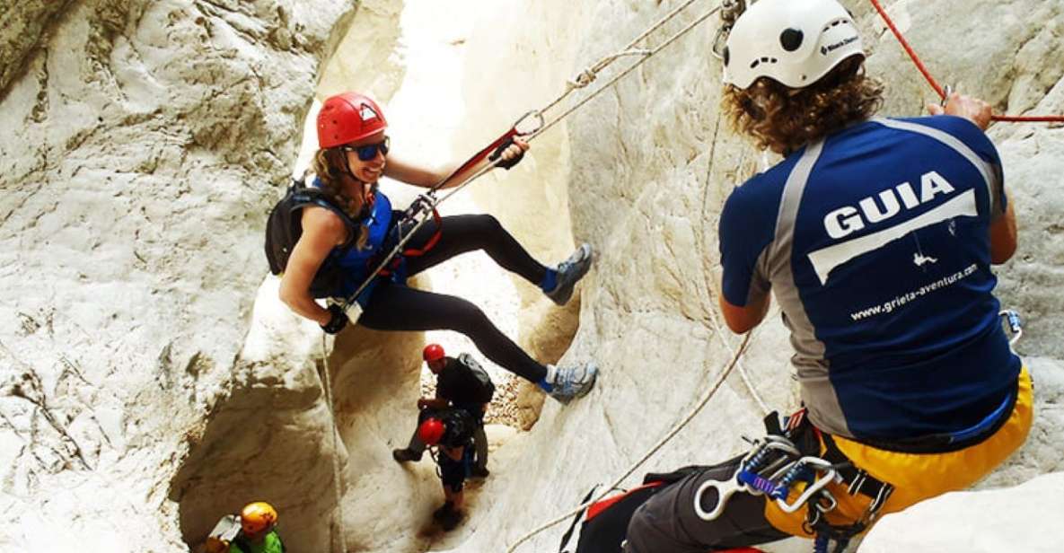 Alicante: Guided Canyoning Experience in The Ravine of Hell - Itinerary and Highlights