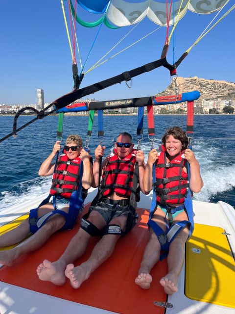 Alicante: Parasailing and Boat Ride - Experience Highlights