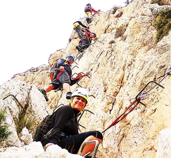 Alicante: via Ferrata Del Ponoig Guided Trek and Climb - Inclusions and Exclusions