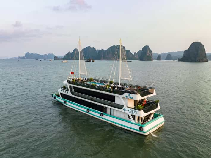 Amethyst Halong Bay Full Day Luxury Cruise(All Destinations) - Onboard Experience