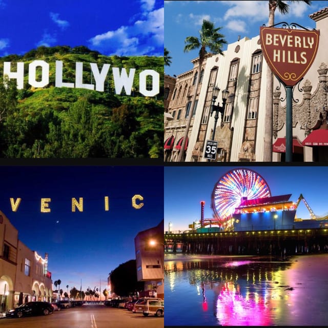 Anaheim: LA, Hollywood, and Santa Monica Private Day Tour - Tour Features