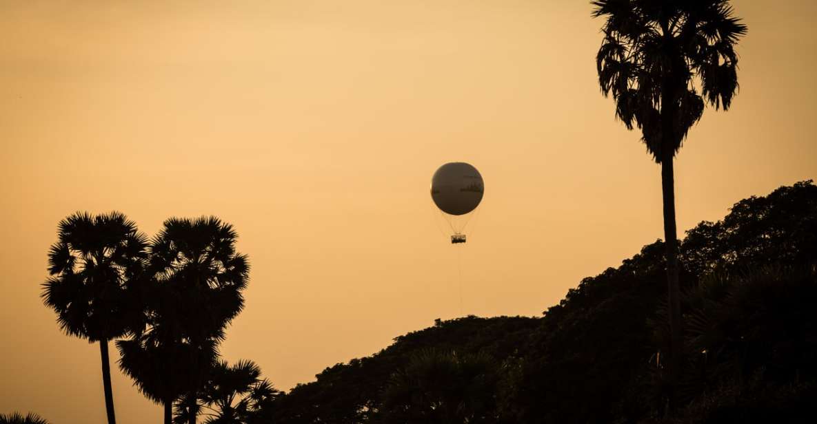 Angkor Balloon Sunrise or Sunset Ride. - Flight Details