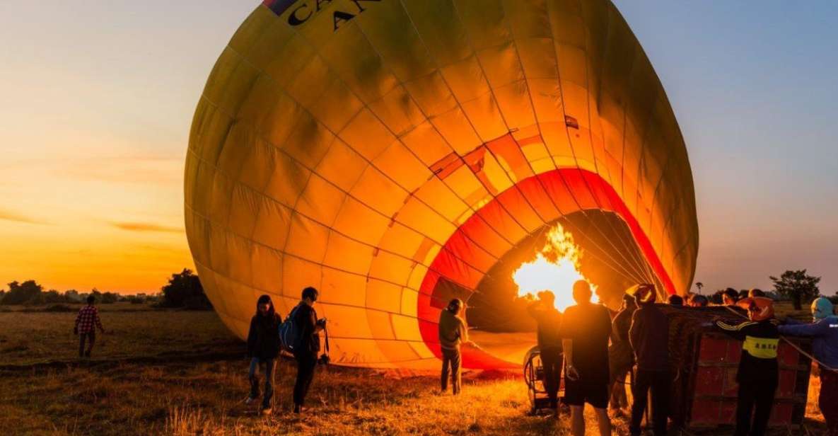 Angkor Stunning Hot Air Balloon - Scenic Highlights