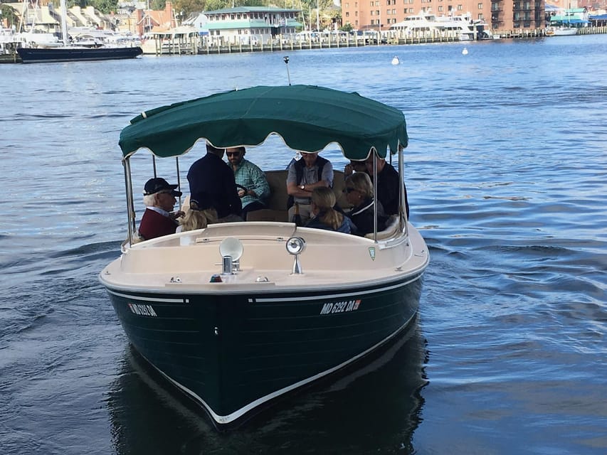 Annapolis: Electric Boat Rental - Duffy Sun Cruiser - 10ppl - Included Features