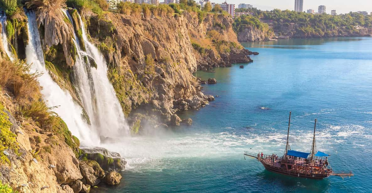 Antalya: Beach & Waterfalls Boat Trip W/ Lunch & Soft Drinks - Detailed Itinerary