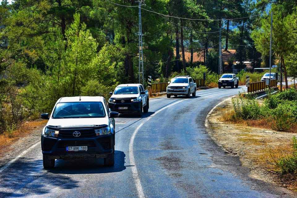 Antalya: Guided Self-Driven Jeep Tour With Rafting and Lunch - Driving Your Own Jeep