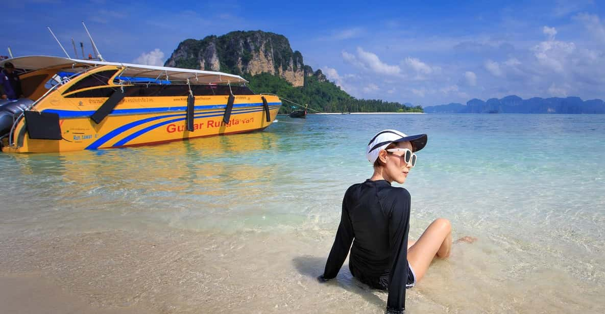 Ao Nang: 4 Islands Day Tour by Speedboat or Longtail Boat - Inclusions