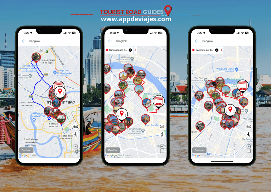 App Self-Guided: Tour Bangkok, Thailand - Tour Customization Features