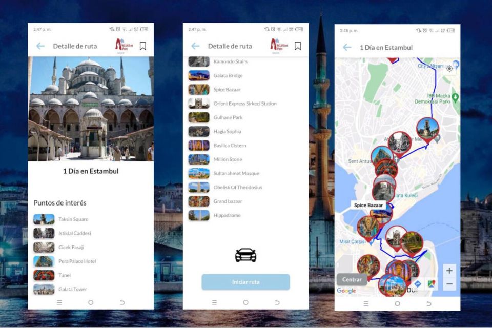 App Self-Guided Tours Istanbul With Multilingual Audioguide - Key Features